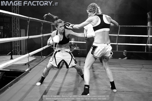 2013-11-16 Vigevano - Born to Fight 4653 Sandy Manfrotto-Luana Lorenzoni - K1